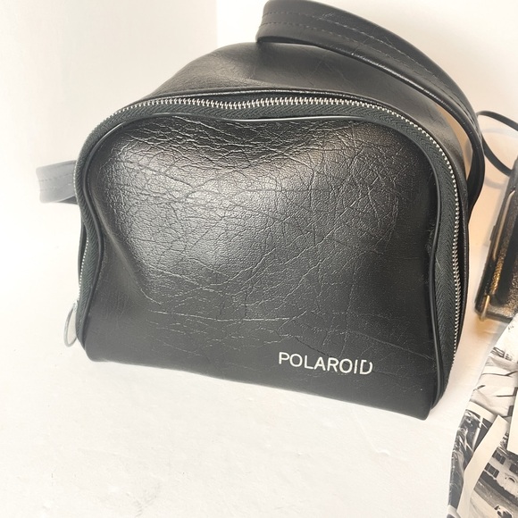 1970s Polaroid Super Shooter Plus Instant Land Camera w/ Case & Paperwork - Picture 2 of 8